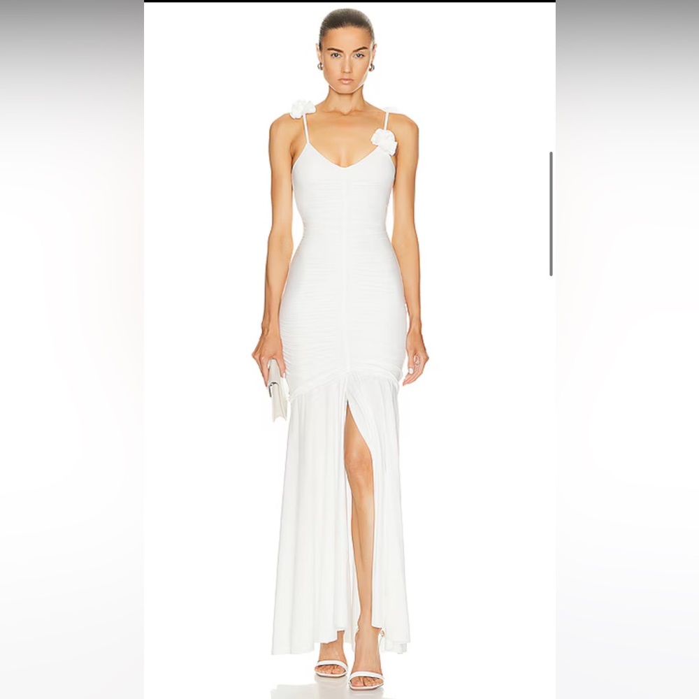 Maygel Coronel White dress
